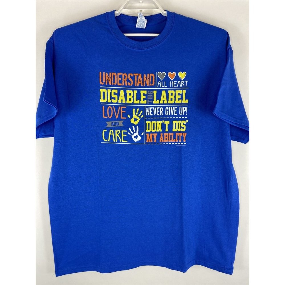 Disable the Label Love Care Understand Teacher